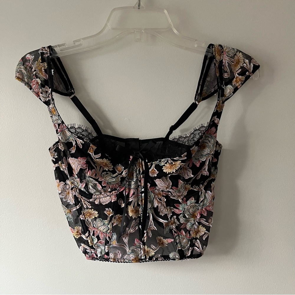 Victoria's Secret Corset Bra Top 34C